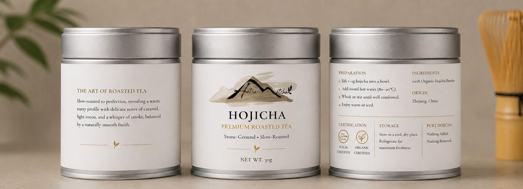 Premium Organic Hojicha Powder (30g)